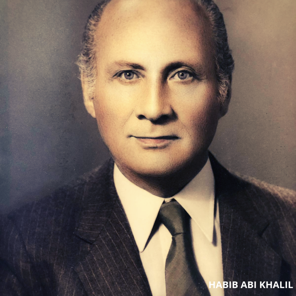 Photo du grand père Habib ABI KHALIL